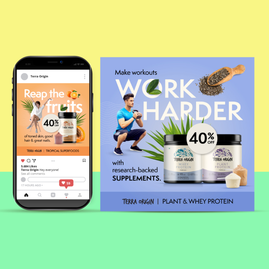 Terra Origin - Social Media Design